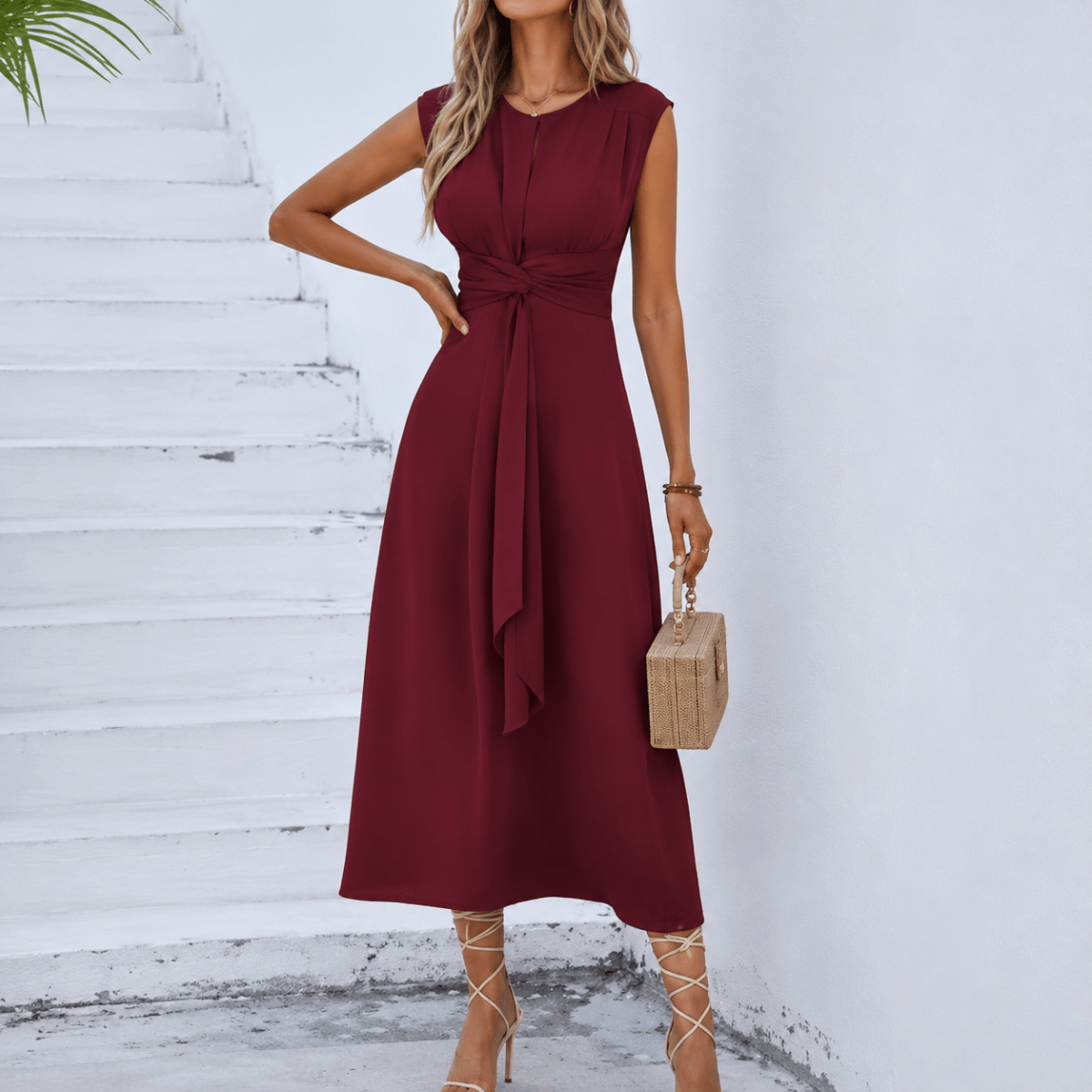 Aroa - Vestido Acampanado S