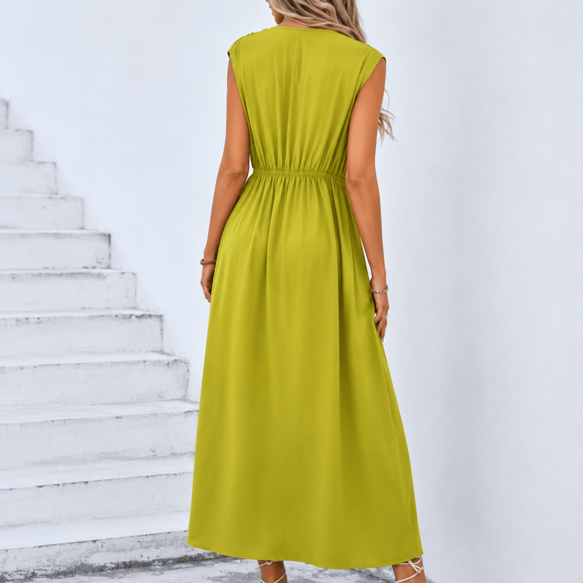 Aroa - Vestido Acampanado S