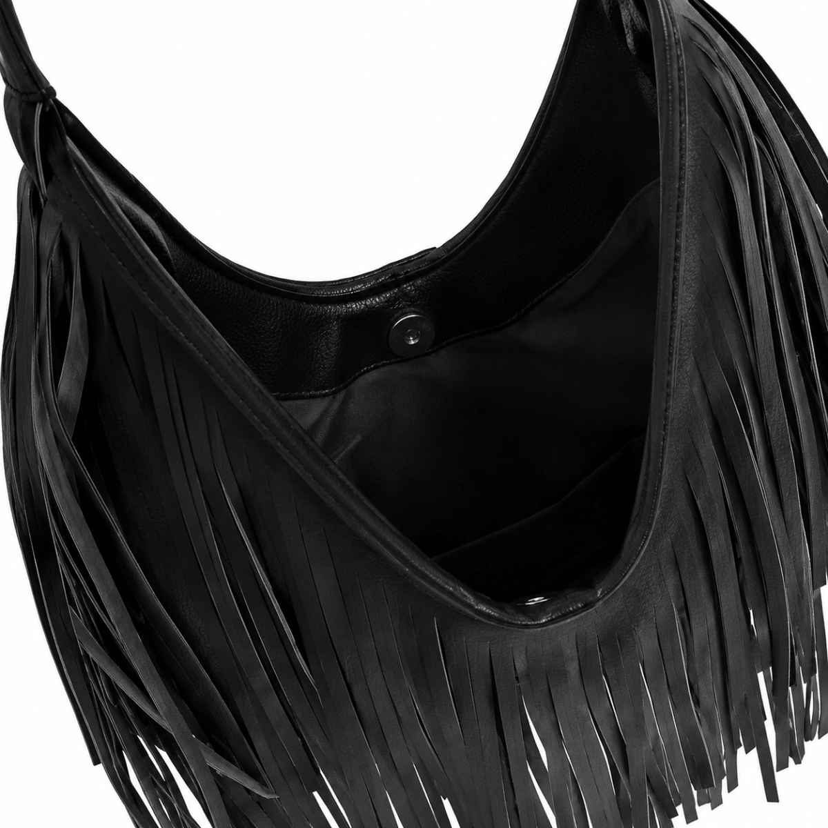 Bolso Noir Fringe Marrón