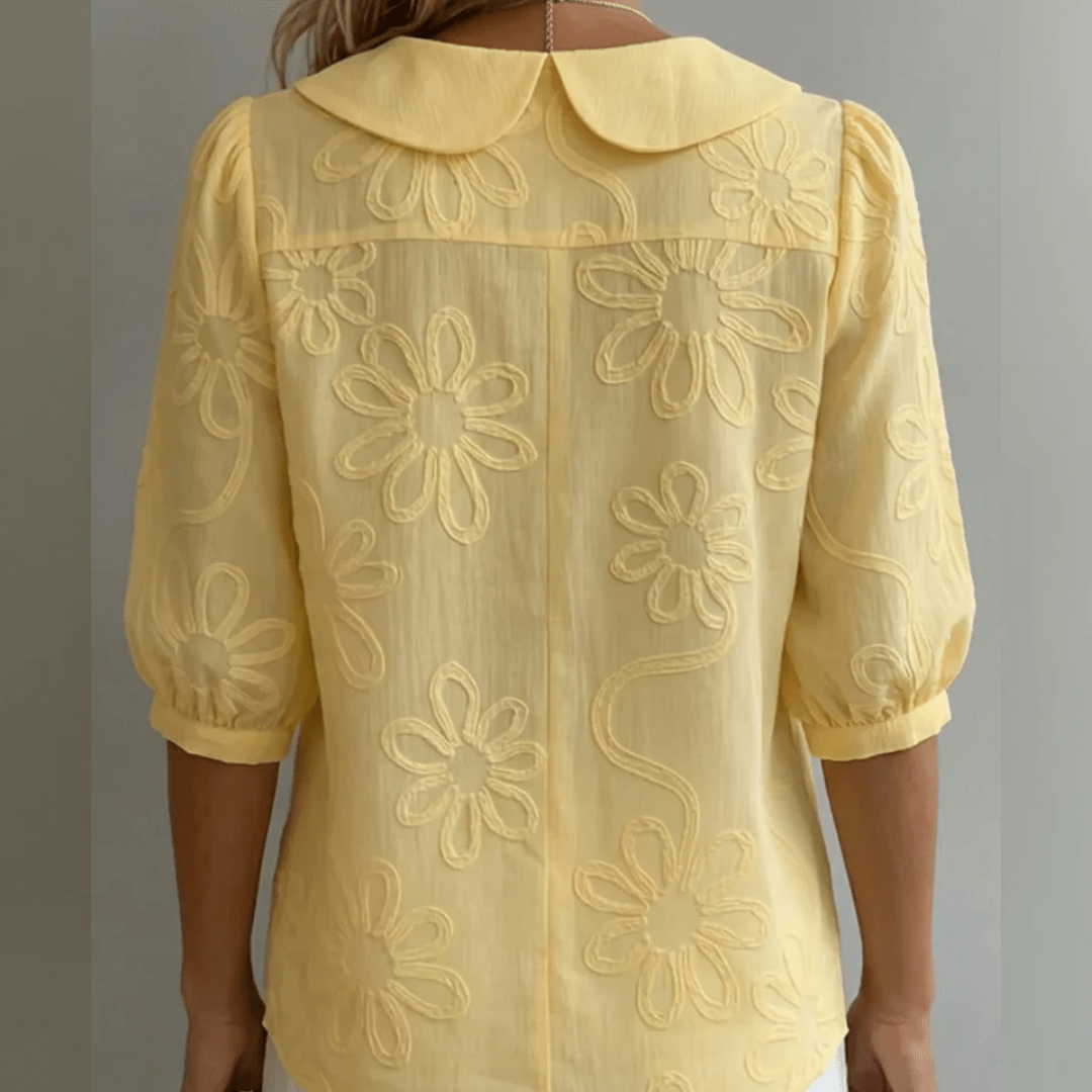 Elegante Elisa-blouse Amarillo