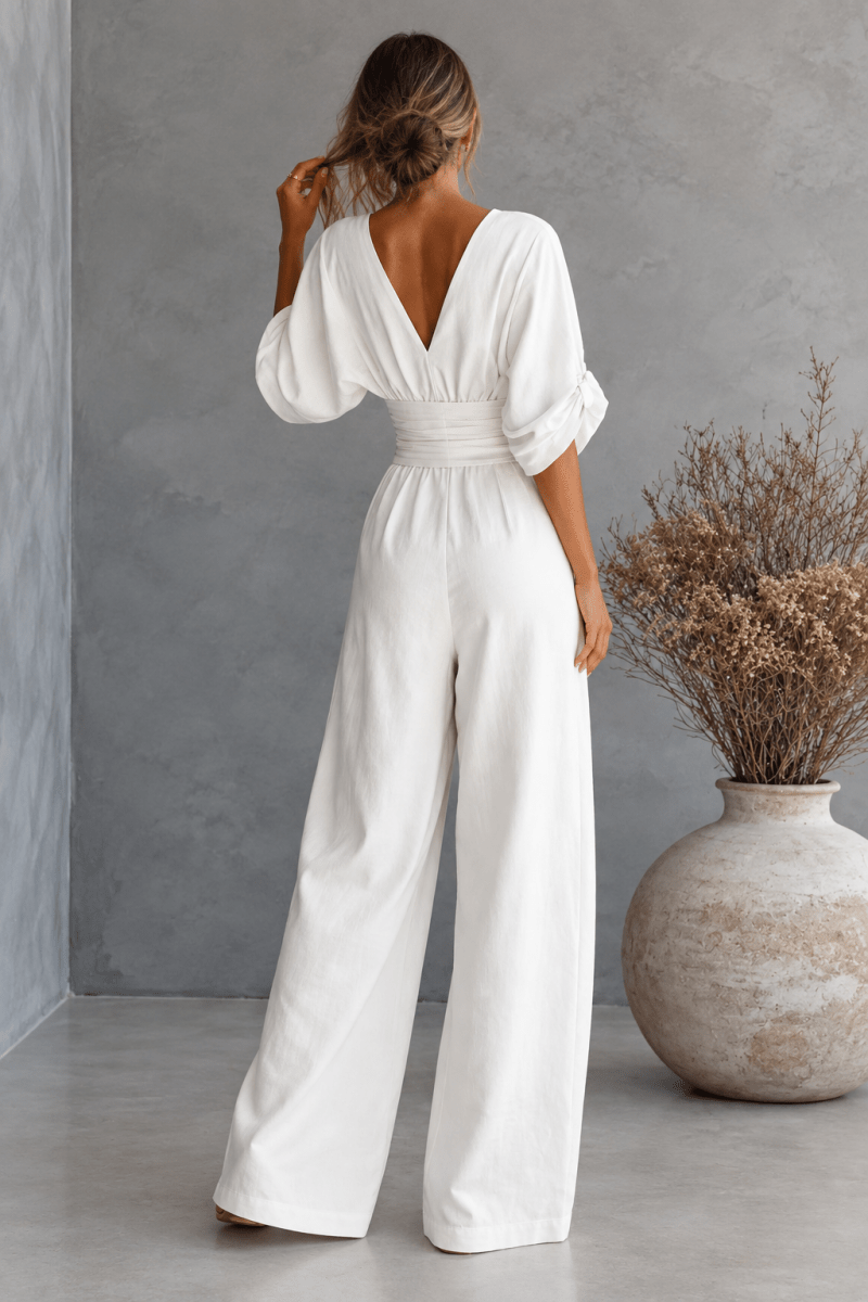 Risel | Mono elegante de pierna ancha S
