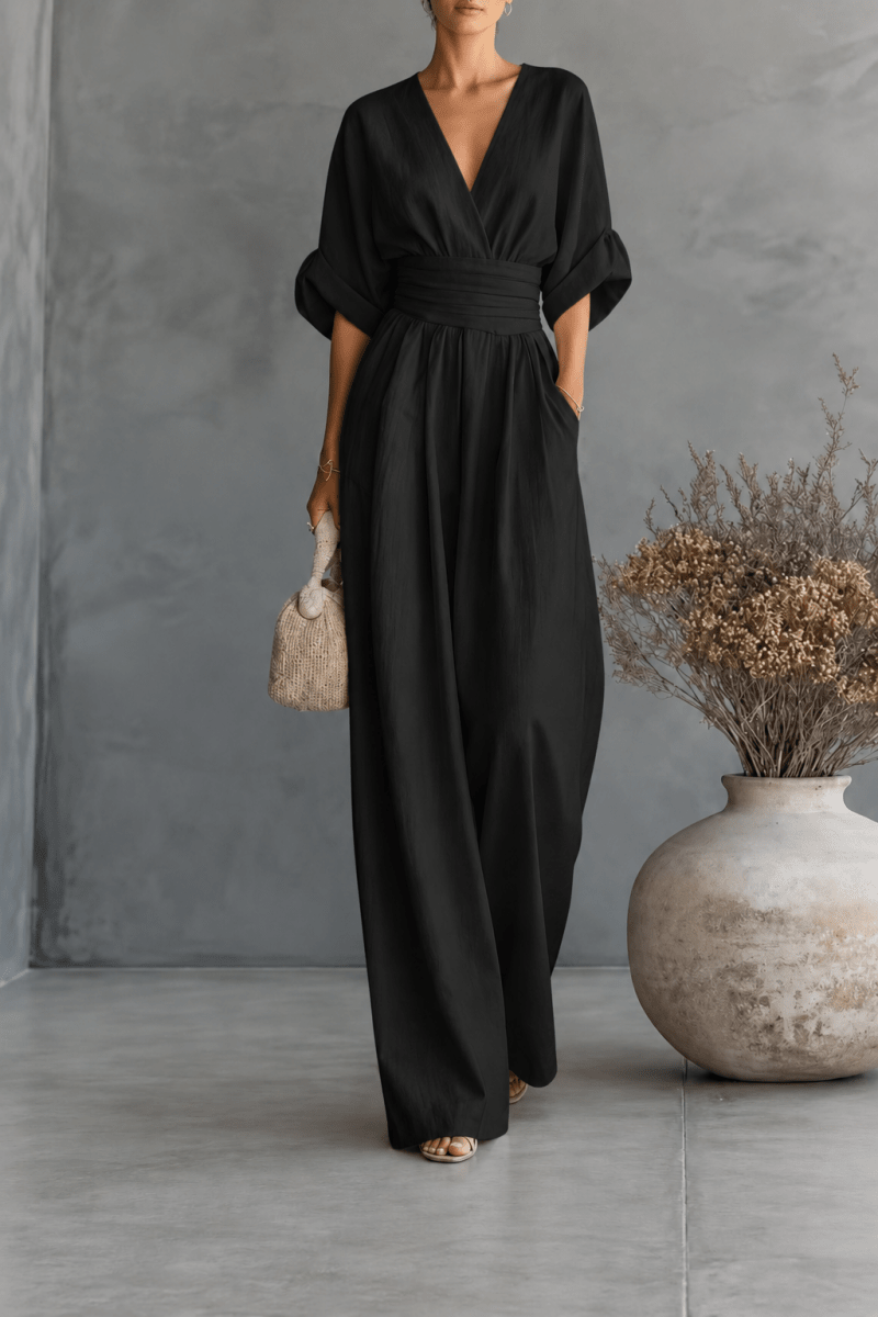 Risel | Mono elegante de pierna ancha S