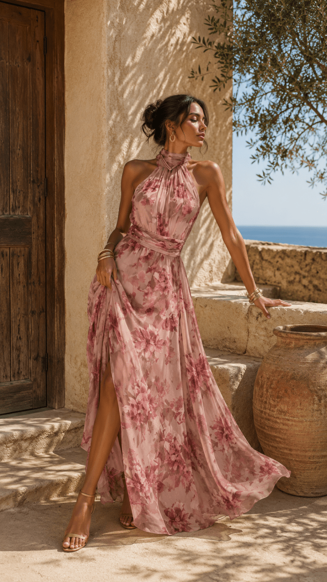 Vestido Liora Rosa Floral