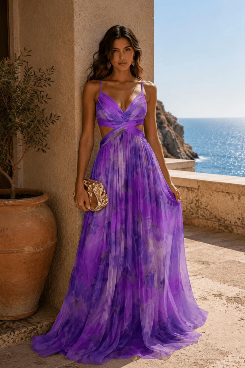 Vestido Solara Purpura
